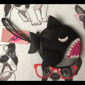 Betsy Johnson wristlet!  SHARK! NWT